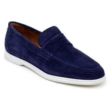 Belvedere Niko in Navy Suede Penny Loafer Sneaker