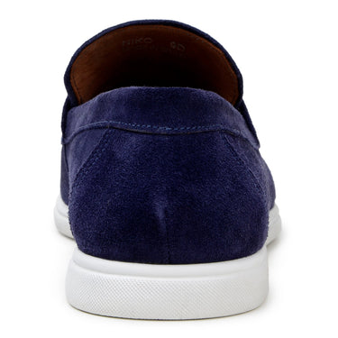 Belvedere Niko in Navy Suede Penny Loafer Sneaker