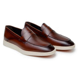 Belvedere Maurizio in Cognac Hybrid Loafer