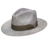 Dobbs Summertime Stroll (Limited Edition) Straw Fedora in Olive Mix