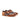 DapperFam Aeron in Cognac / Grey Men's Hand-Painted Patina Full Brogue in Cognac / Grey