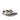DapperFam Aeron in Grey / White Men's Hand-Painted Italian Leather Full Brogue in Grey / White