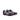 DapperFam Brenno Golf in Cobalt Blue / Med Brown Men's Italian Patent Leather & Italian Embossed Leather Single Monk in Cobalt Blue / Med Brown