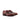 DapperFam Brenno in Burgundy / Black Men's Italian Full Grain Leather Single Monk in Burgundy / Black