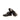DapperFam Brenno in Houndstooth / Black Men's Sartorial & Italian Leather Single Monk