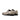 DapperFam Brenno in Light Grey Men's Italian Leather Single Monk