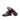 DapperFam Brenno in Navy / Burgundy Men's Italian Leather Single Monk