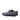 DapperFam Brenno in Plaid / Grey / Navy Men's Sartorial & Italian Leather Single Monk