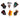DapperFam Hat Feathers Pack of 3 Millinery Feathers