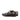 DapperFam Monaco in Black / Nailhead / Houndstooth Men's Sartorial & Italian Leather Double Monk