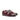 DapperFam Monaco in Burgundy / Dark Brown Men's Lux Suede & Italian Leather Double Monk in Burgundy / Dark Brown