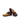 DapperFam Monaco in Cognac / Green Men's Flannel & Italian Leather Double Monk