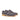 DapperFam Monaco in Grey Men's Lux Suede Double Monk in Grey