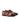 DapperFam Monaco in Med Brown / Brown Men's Italian Leather & Italian Suede Double Monk in Med Brown / Brown