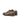 DapperFam Monaco in Med Brown / Grey Men's Italian Leather Double Monk