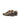 DapperFam Monaco in Tweed / Dark Brown Men's Sartorial & Italian Leather Double Monk