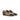 DapperFam Monaco in Tweed / Dark Brown Men's Sartorial & Italian Leather Double Monk in Tweed / Dark Brown