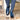 DapperFam Monza in Denim Men's Italian Leather Chelsea Boots
