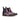 DapperFam Monza in Purple / Denim Men's Hand-Painted Patina Chelsea Boot in Purple / Denim #color_ Purple / Denim