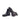 DapperFam Octavian in Black Men's Italian Leather & Italian Pebble Grain Leather Buckle Boot