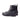 DapperFam Octavian in Black Men's Italian Leather & Italian Pebble Grain Leather Buckle Boot