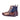DapperFam Octavian in Brown / Denim Men's Hand-Painted Patina Buckle Boot