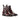 DapperFam Octavian in Burgundy Men's Hand-Painted Patina Buckle Boot in Burgundy