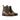 DapperFam Octavian in Med Brown Men's Italian Leather Buckle Boot in Med Brown