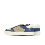 DapperFam Rivale in Ice Men's Linen Trainer