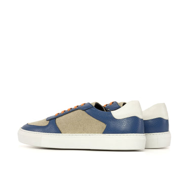 DapperFam Rivale in Ice Men's Linen Trainer