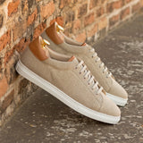 DapperFam Rivale in Ice Men's Linen Trainer — Style 5199