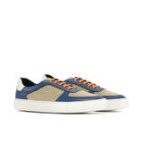 DapperFam Rivale in Ice Men's Linen Trainer — Style 5480