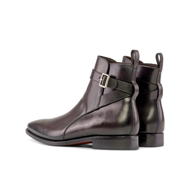 DapperFam Rohan in Dark Brown Men's Italian Leather Jodhpur Boot