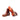 DapperFam Rohan in Med Brown / Light Grey Men's Flannel & Italian Leather Jodhpur Boot