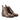 DapperFam Valiant in Dark Brown Men's Italian Leather Military Brogue in Dark Brown