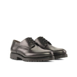 DapperFam Vero in Black Men's Italian Leather Derby — Style 5352
