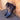 DapperFam Vivace in Navy / Black Men's Italian Leather Chukka