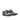 DapperFam Zephyr in Grey / Black Men's Italian Croco Embossed Leather Longwing Blucher in Grey / Black