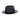 DapperFam The Buckhead Cattleman Crown Western Hat in Black