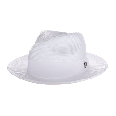 DapperFam The Uptown Timeless Straw Fedora