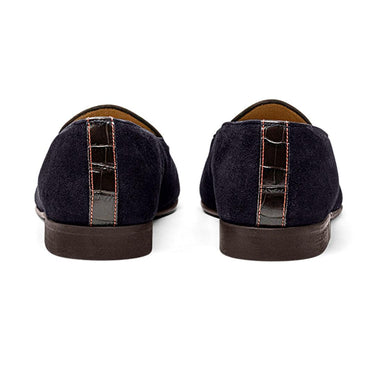 Men's Navy Croc Milano Loafer
