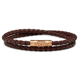 The Delta Double - Mocha and Rose Gold