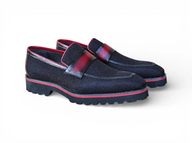 Denim Loafer in Lug Sole — view 8