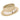 Dobbs Bishop Vented Milan Straw Pork Pie in Sand / Ivory #color_ Sand / Ivory