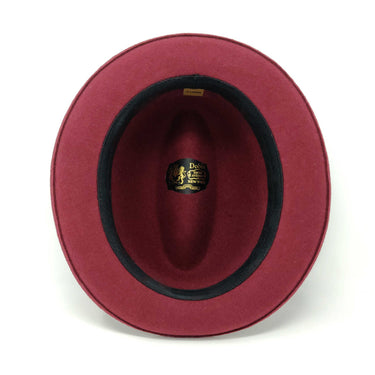 Dobbs Boulevard Center Dent Wool Felt Homburg