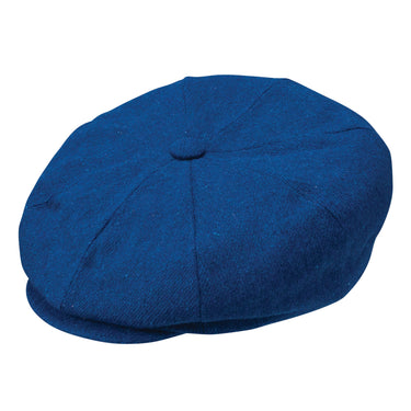 Dobbs Chap Wool Flat Cap in Royal #color_ Royal