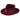 Dobbs Estate (Wool) Wide Brim Wool Felt Fedora in Oxblood