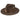 Dobbs Estate (Wool) Wide Brim Wool Felt Fedora in Mink