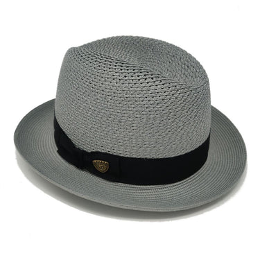 Dobbs Madison Vented Center Dent Milan Straw Fedora
