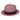 Dobbs Parker Center Dent Milan Straw Fedora in Mauve